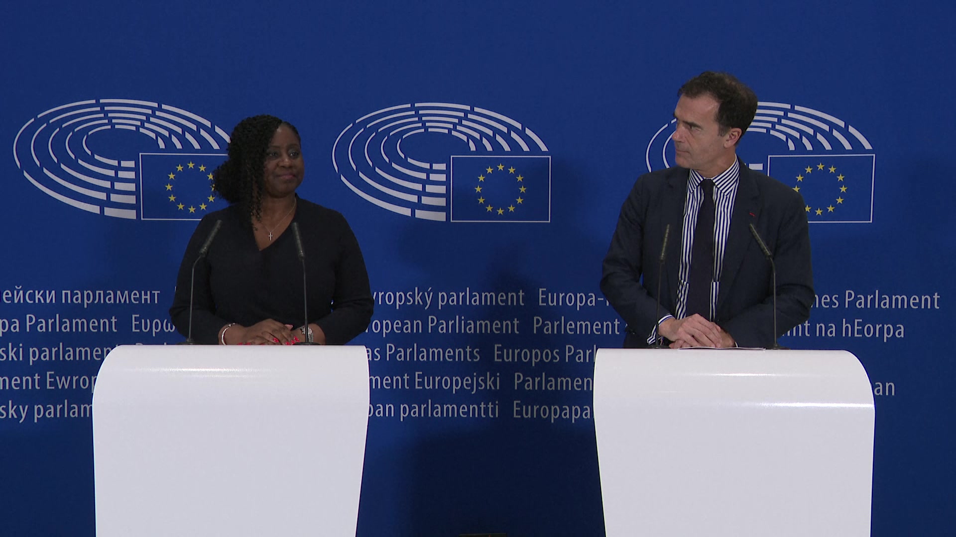 Press point by Sandro GOZI (Renew, FR) and Marsha DE CORDOVA, Co-Chairs of the EU-UK Parliamentary Partnership Assembly